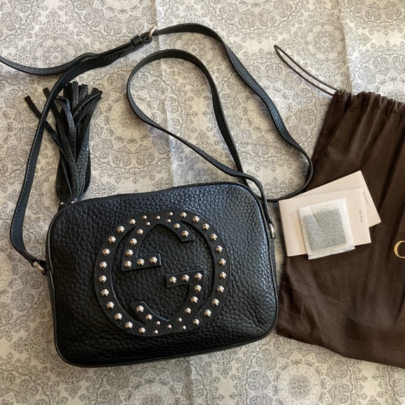 Gucci Handbags - Gucci Soho Stud Disco Bag
